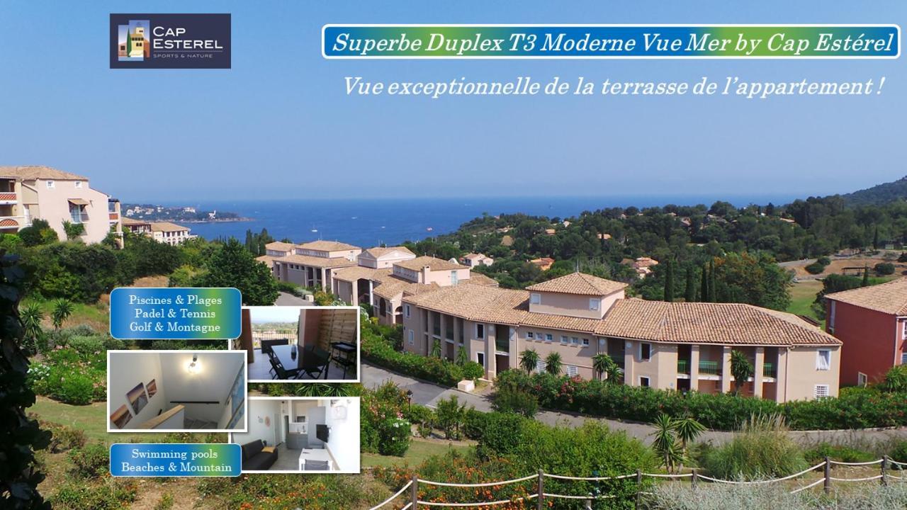 Appartements Modernes Vue Mer A Cap Esterel Saint-Raphaël المظهر الخارجي الصورة
